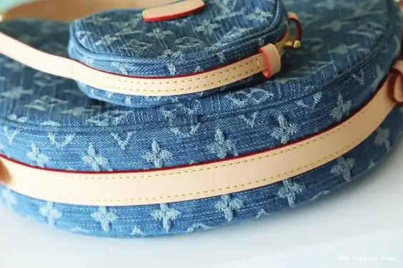 Aaa replica bags MM LOUIS VUITTON Croissant 0509